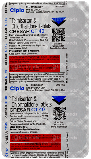 Cresar Ct 40 Tablet 10